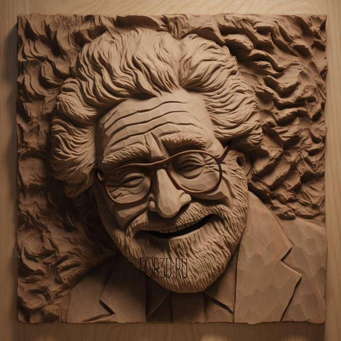 jerry garcia 4 stl model for CNC